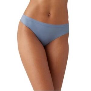 B.tempt'd by Wacoal Women's Comfort Intended Thong Panty in Blue Size S NWT
